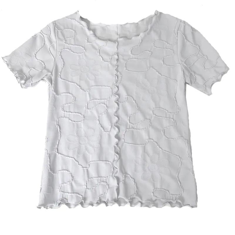 Microchip Conduit Short Sleeve Lettuce Tee made by Haystacks