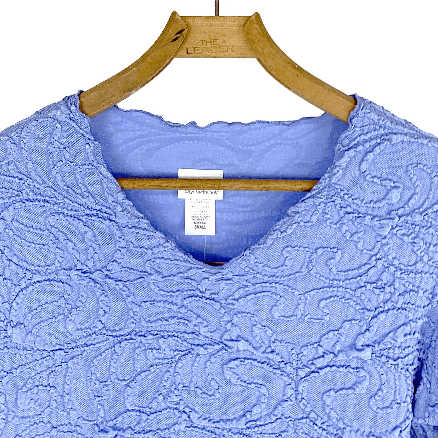 Cornflower Fluence Surreal Textured Top sold by Haystacks product image thumbnail 2
