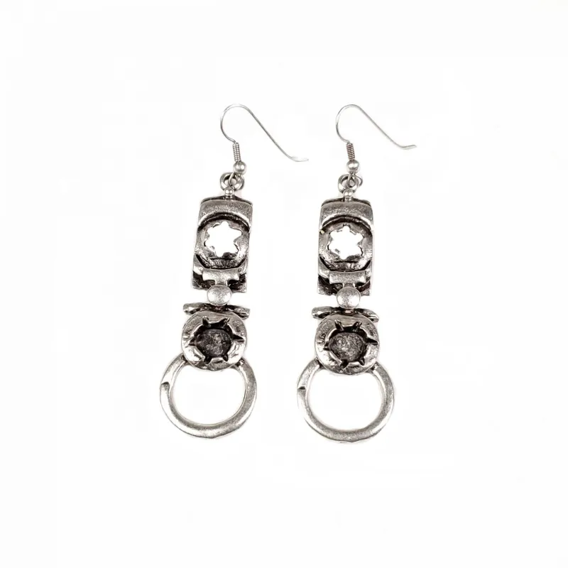 Turtle Creek Pewter Earring sold by Haystacks
