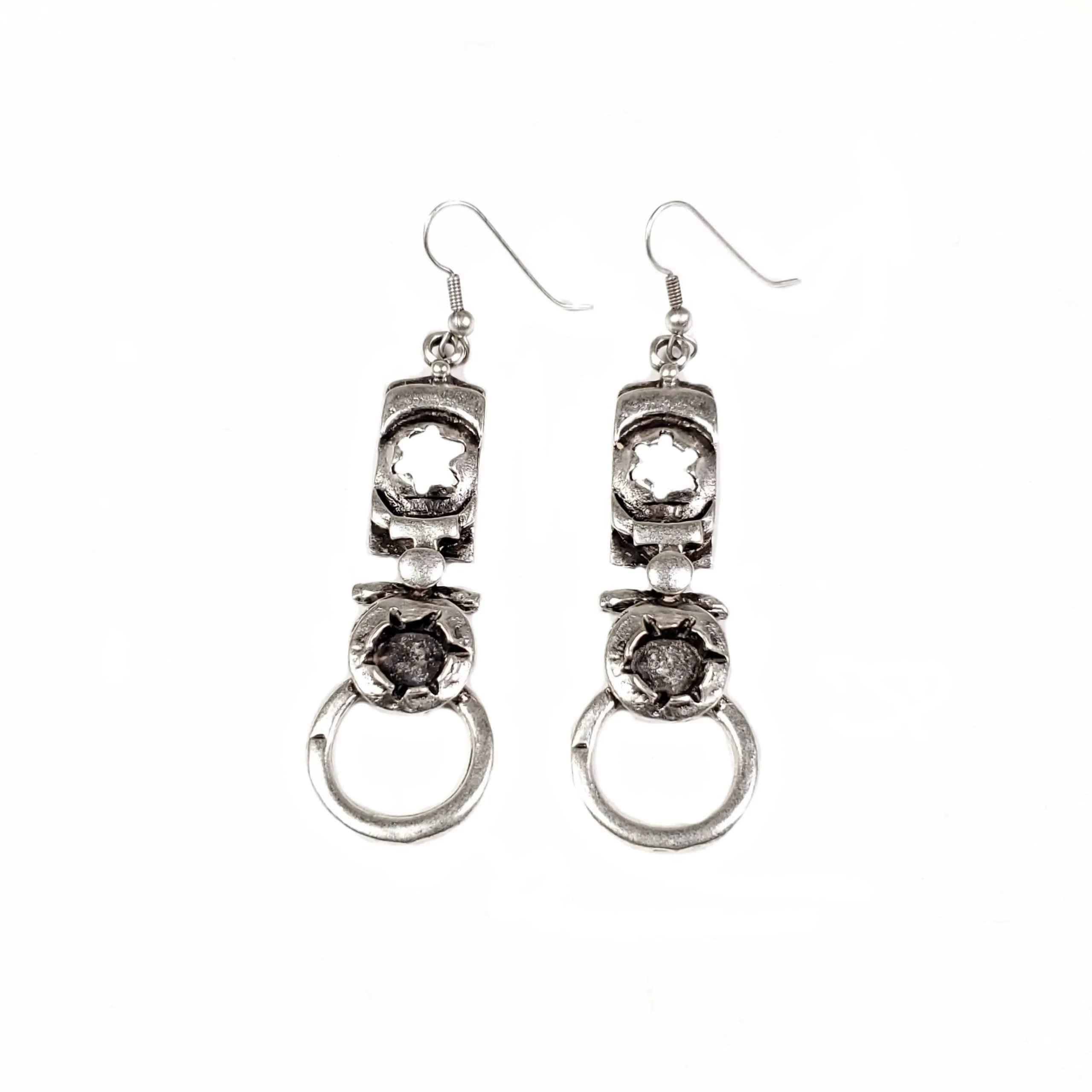 Turtle Creek Pewter Earring sold by Haystacks