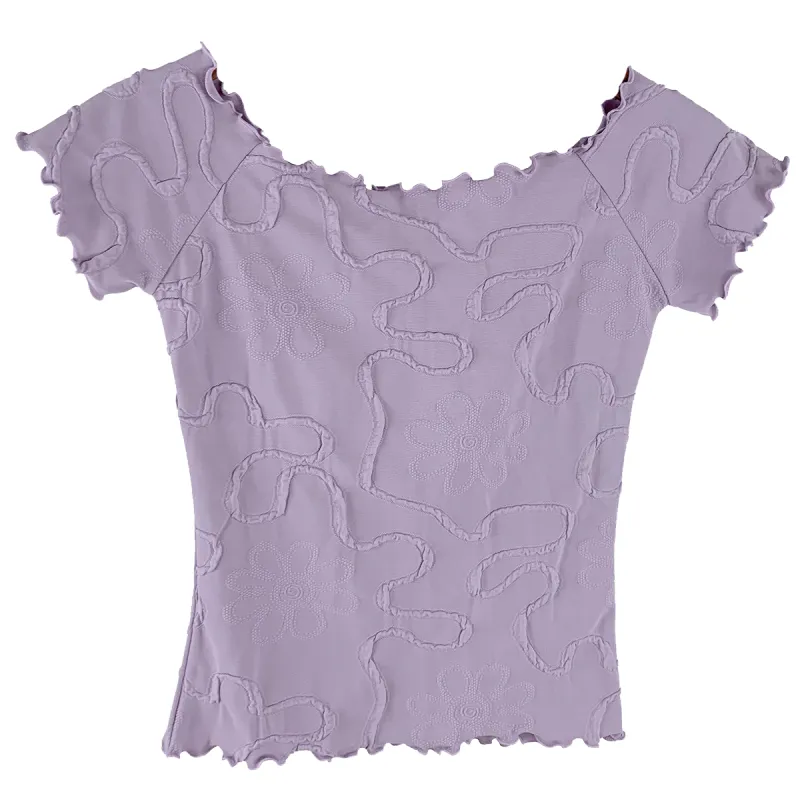 Lavender Grey Conduit Ballet Top made by Haystacks