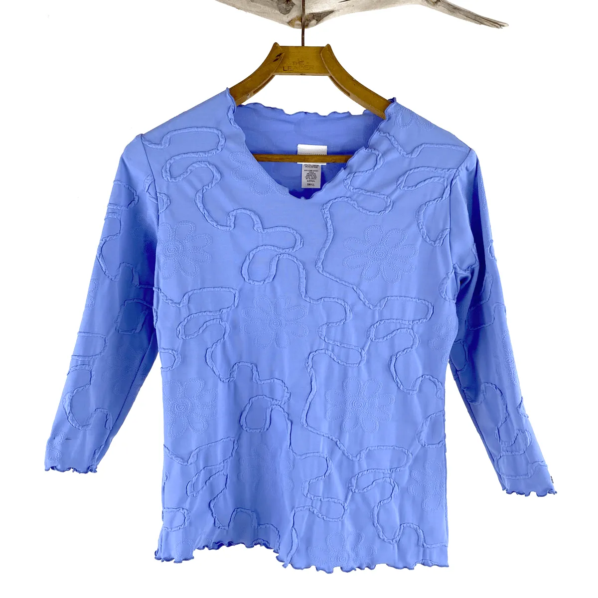 Cornflower Conduit Surreal Textured Top sold by Haystacks