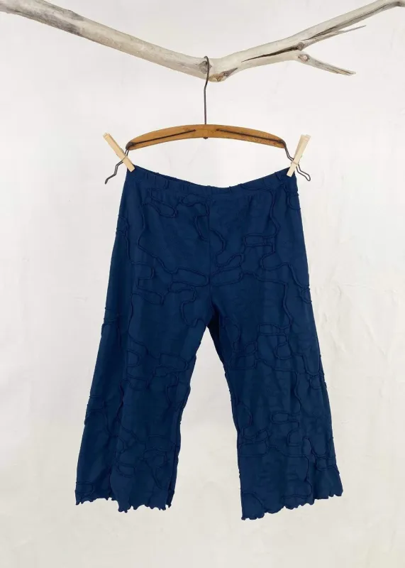 Navy Conduit Clam Digger Pant sold by Haystacks