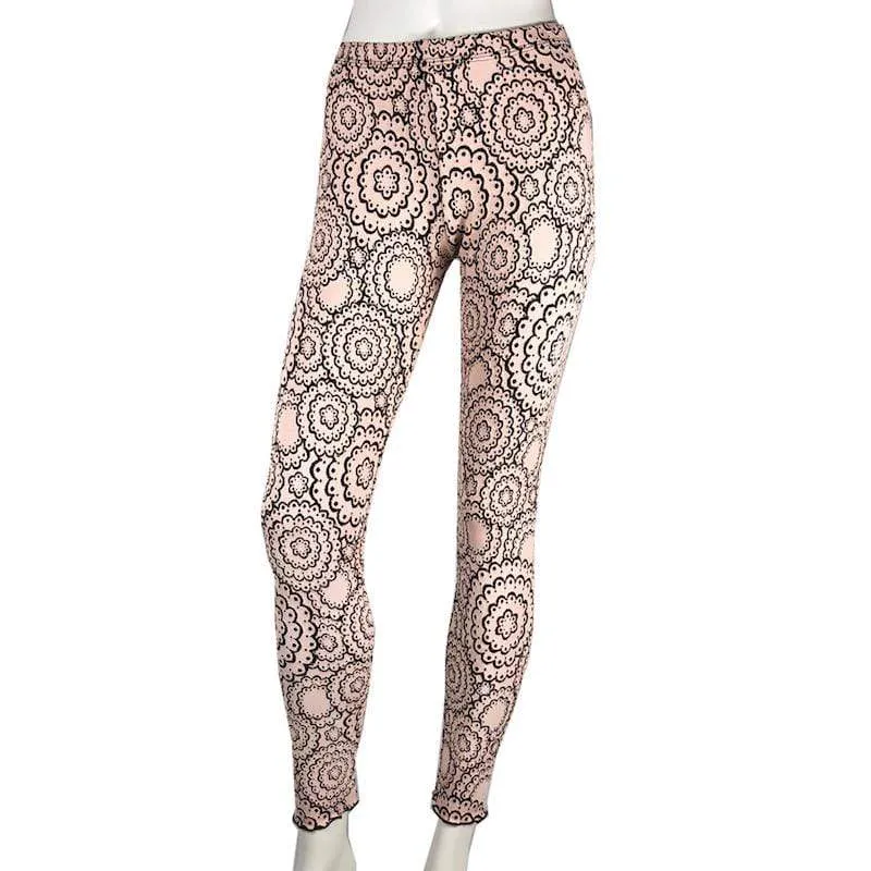 Rose Quartz Doily Leggings sold by Haystacks