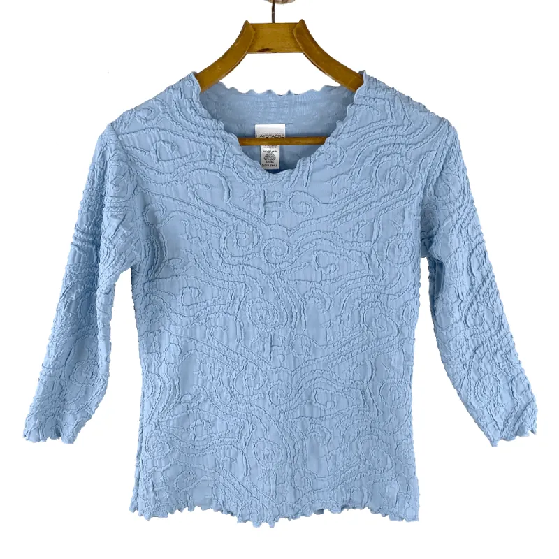 Forget Me Not Clash Surreal Top made by Haystacks