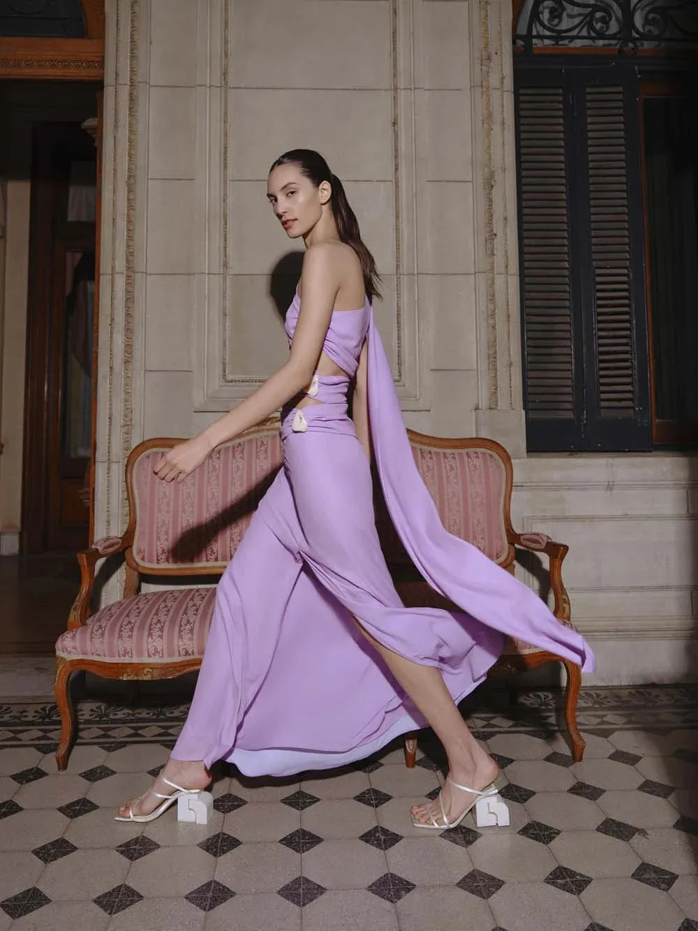 Cassis Maxi Dress sold by BAOBAB