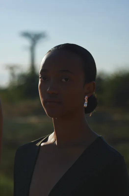 Bottle Earrings sold by BAOBAB