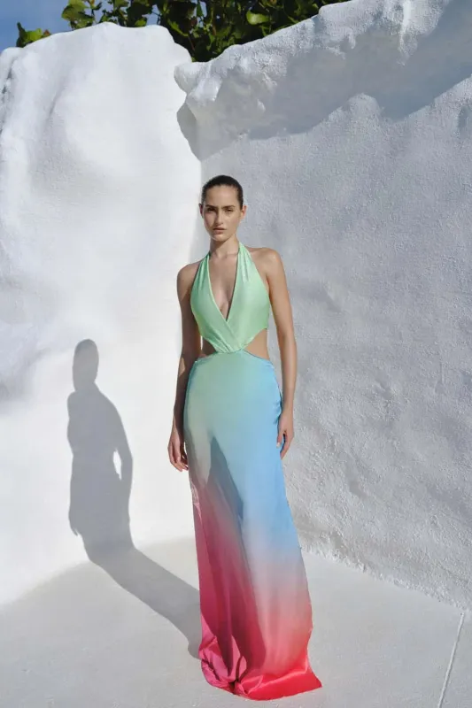 Rafia Maxi Dress made by BAOBAB