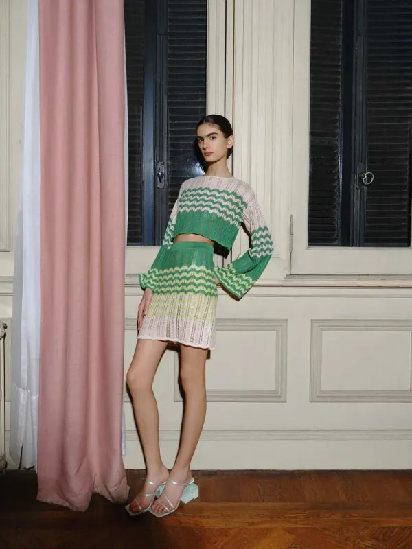 Mila Crop Top sold by BAOBAB