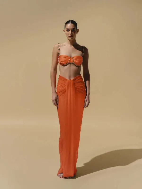 Nia Maxi Skirt sold by BAOBAB