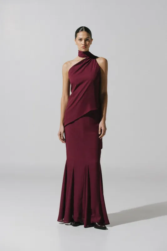 Ari Maxi Skirt sold by BAOBAB