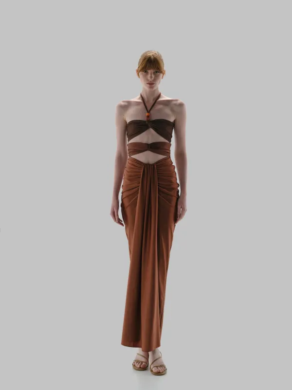 Dawn Maxi Dress made by BAOBAB