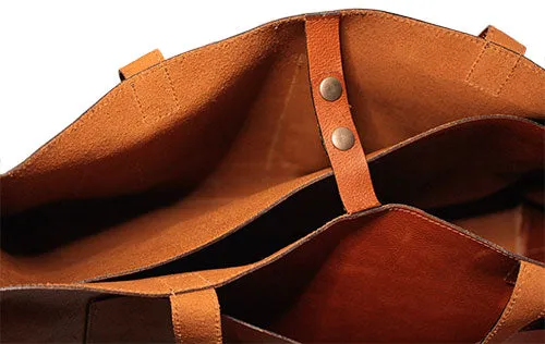 The Leather Tote sold by BAYRAW product image thumbnail 5