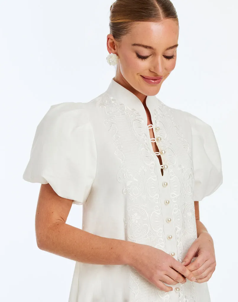 Elliana Barong Mini Dress sold by MESTIZA product image thumbnail 2