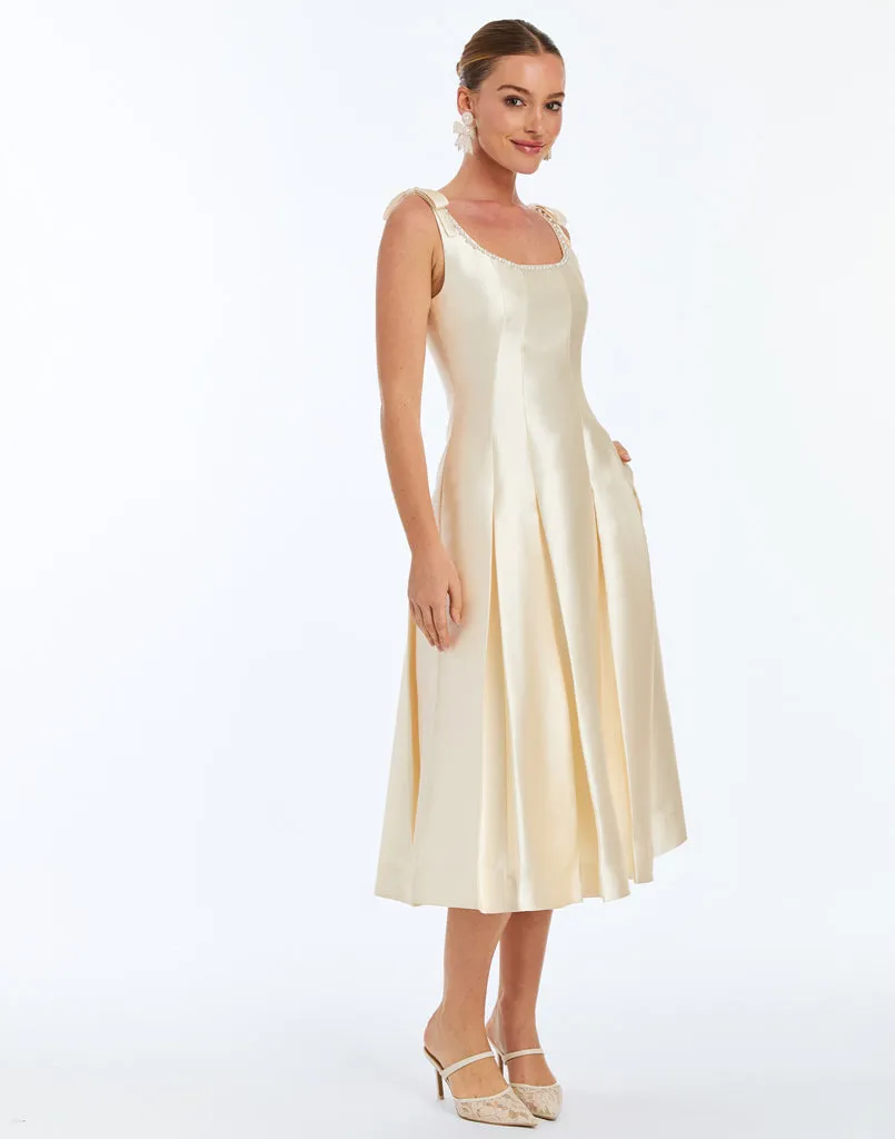 Gillian Pearl Midi Dress sold by MESTIZA product image thumbnail 5