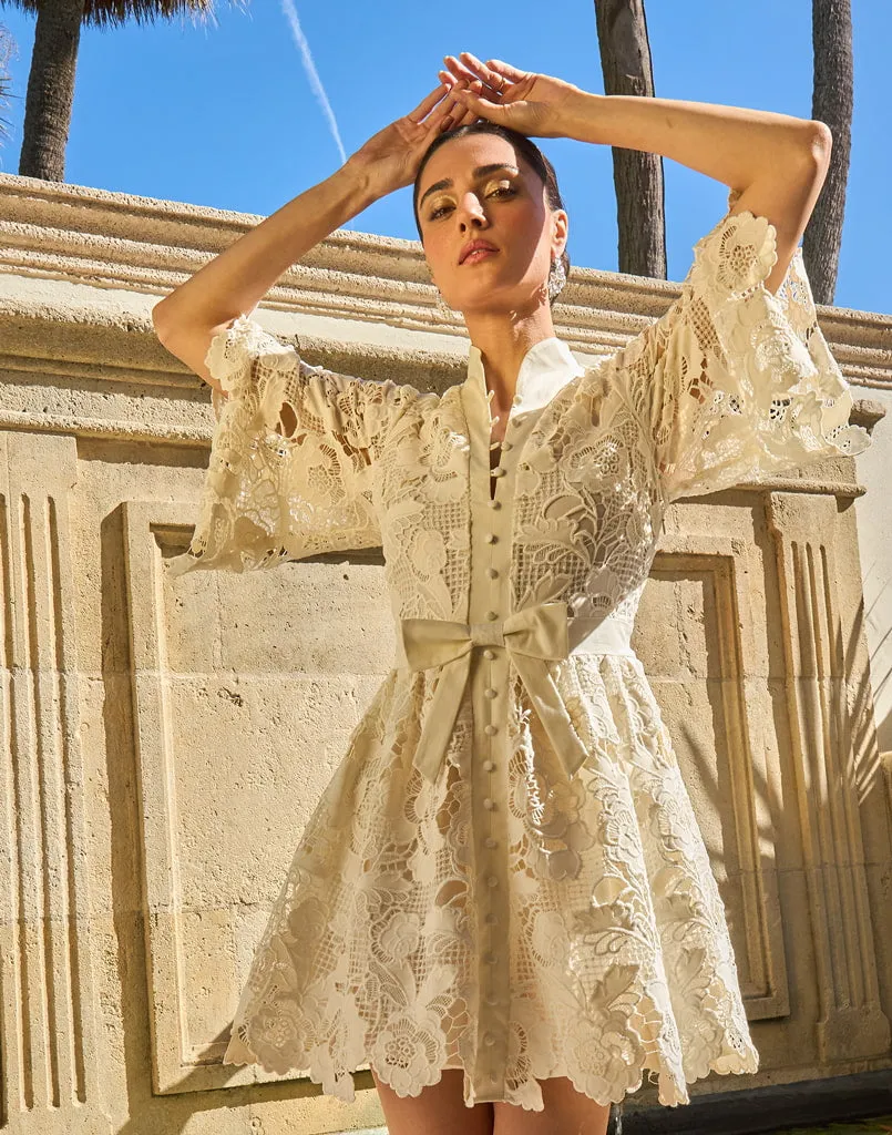 Carmen Lace Mini Dress sold by MESTIZA product image thumbnail 2