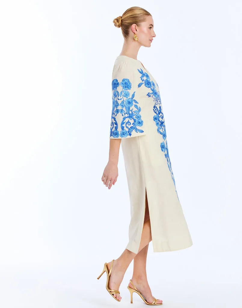 Ines Caftan Midi Dress sold by MESTIZA product image thumbnail 3