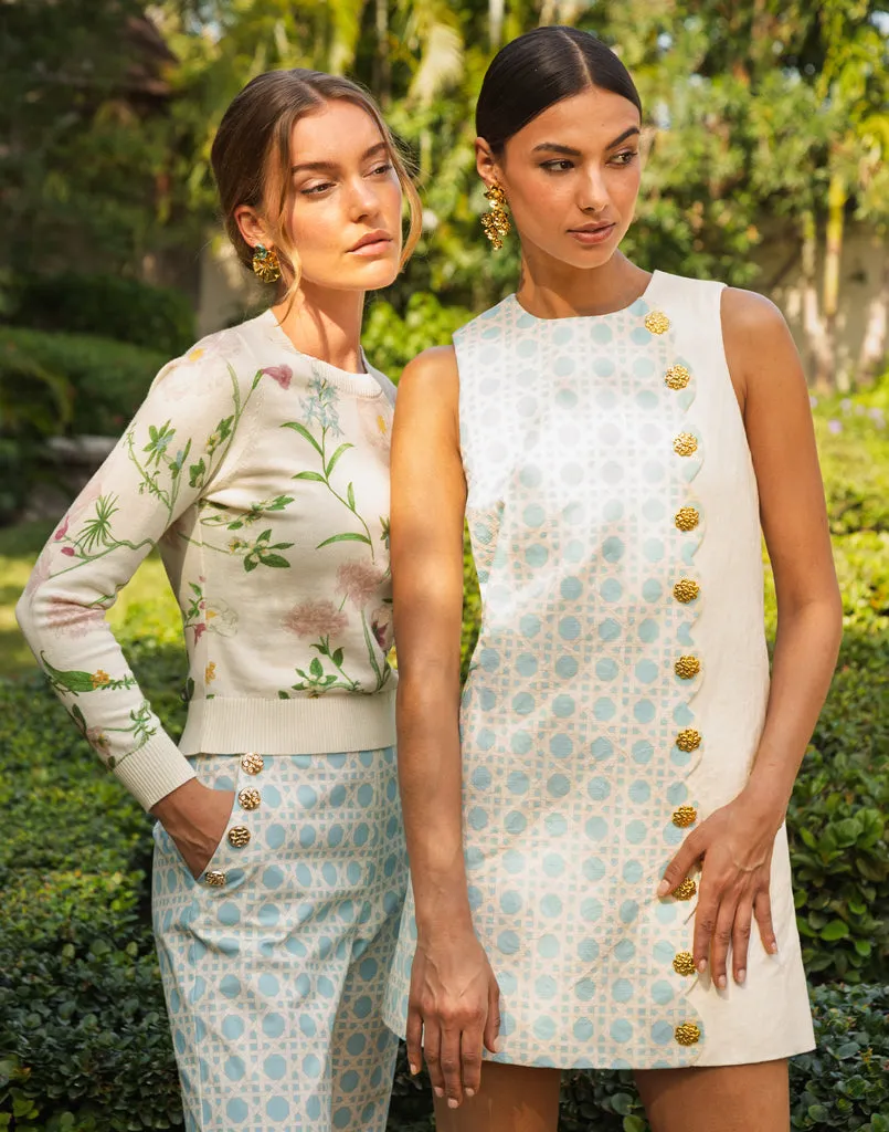 Etta Scallop Mini Dress sold by MESTIZA product image thumbnail 2