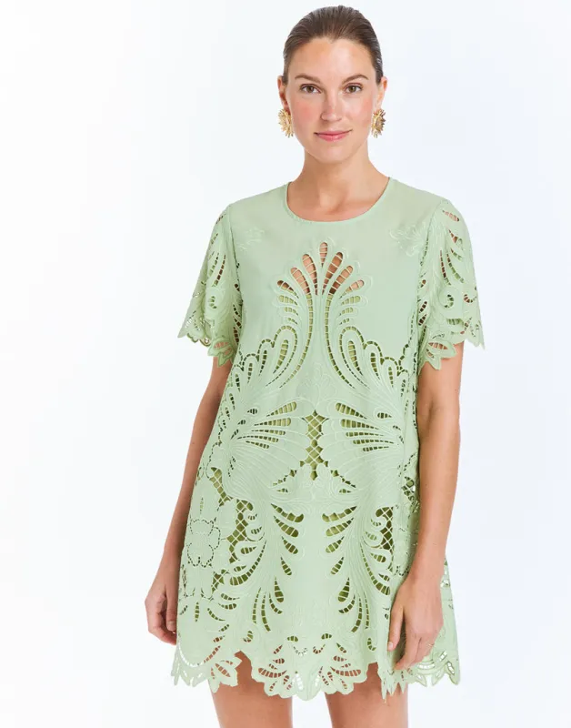 Lupe Lace Mini Dress sold by MESTIZA