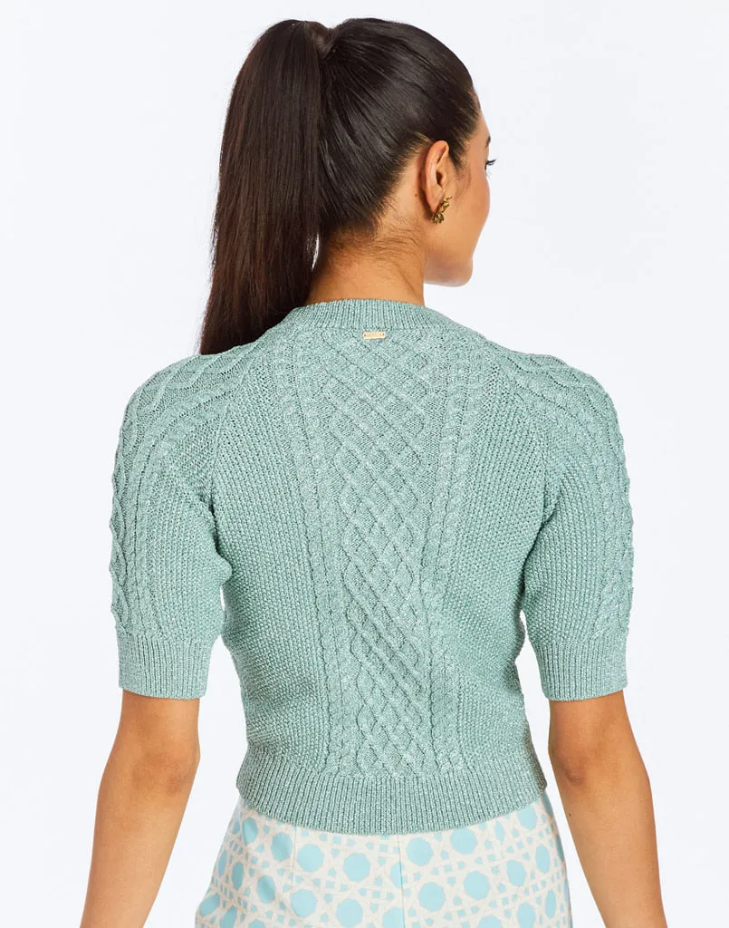 Enya Metallic Sweater sold by MESTIZA product image thumbnail 4