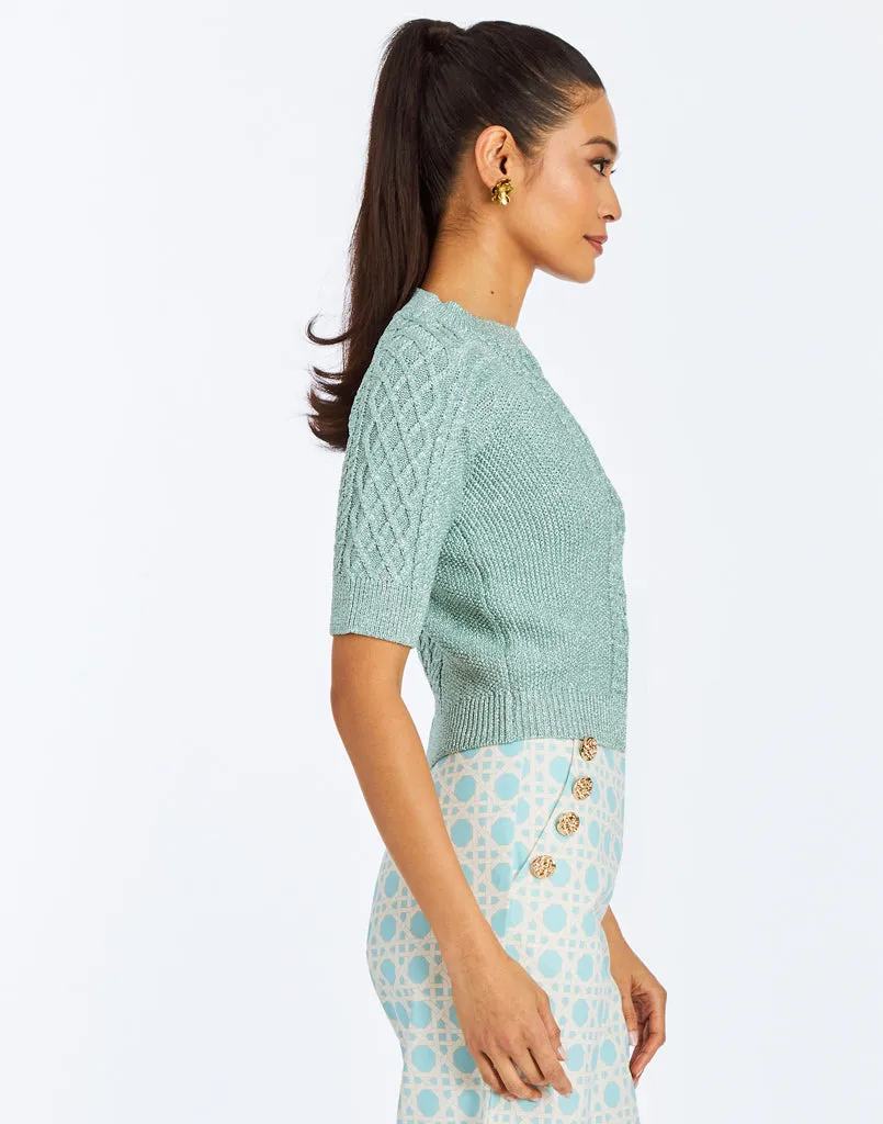 Enya Metallic Sweater sold by MESTIZA product image thumbnail 3