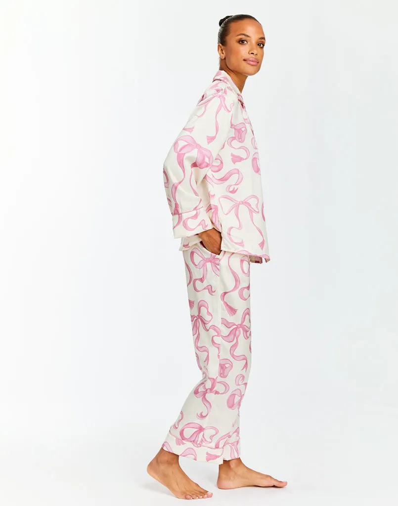 Gigi Bow Pajama Set sold by MESTIZA product image thumbnail 3