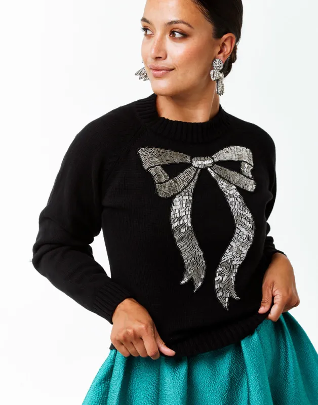 Delilah Bow Sweater sold by MESTIZA