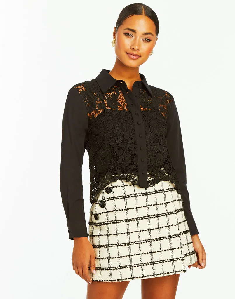 Leon Lace Top sold by MESTIZA