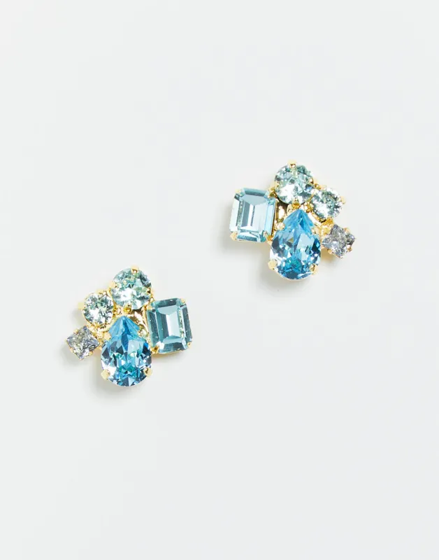 Marina Cluster Earrings made by MESTIZA