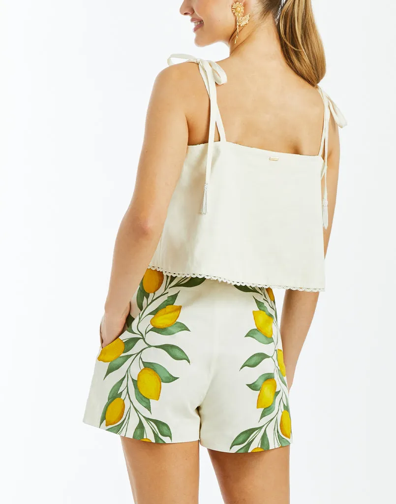 Ragu Lemon Shorts sold by MESTIZA product image thumbnail 4