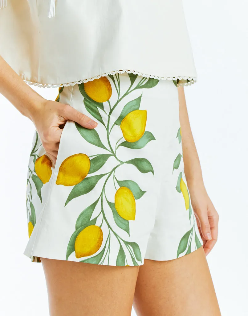 Ragu Lemon Shorts sold by MESTIZA product image thumbnail 3