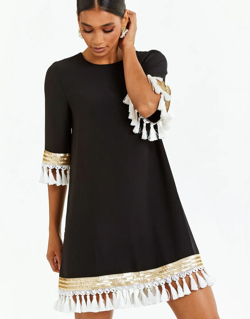 Shimmy Shimmy Tassel Dress sold by MESTIZA product image thumbnail 3