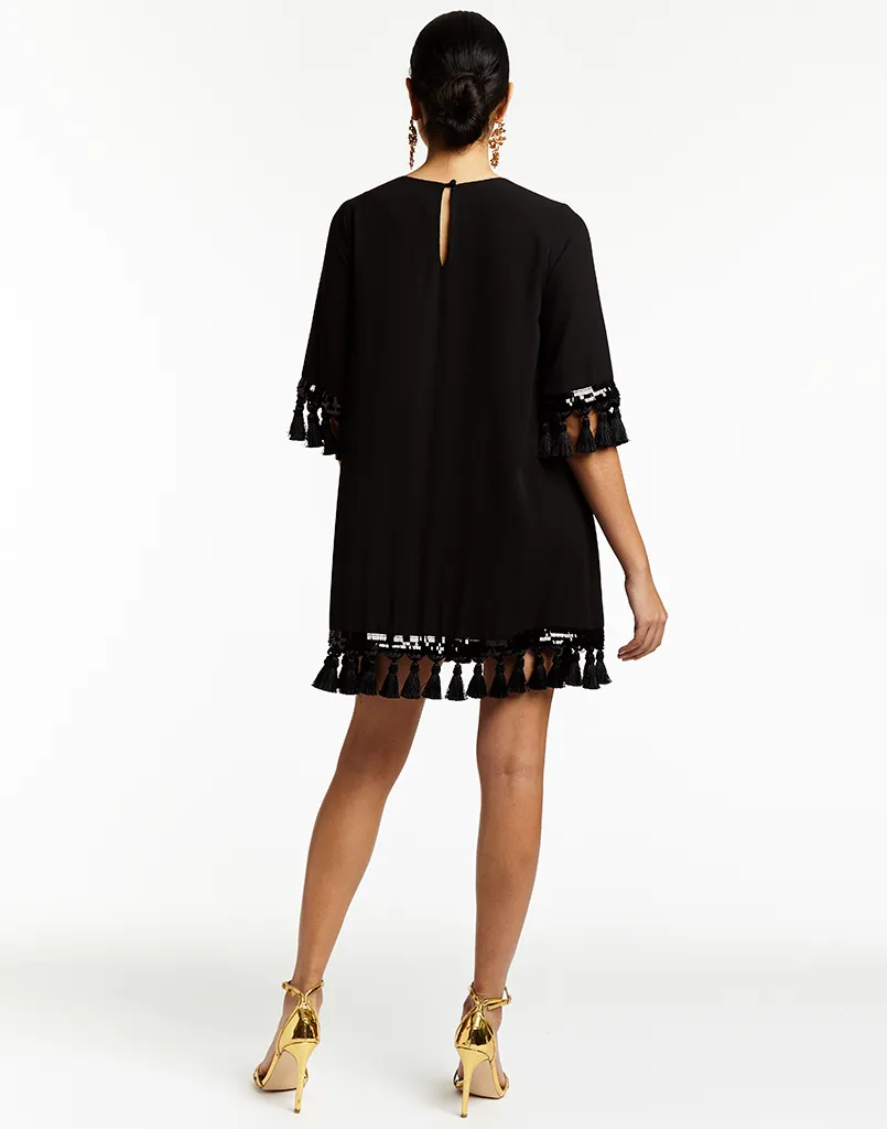 Shimmy Shimmy Tassel Dress sold by MESTIZA product image thumbnail 5