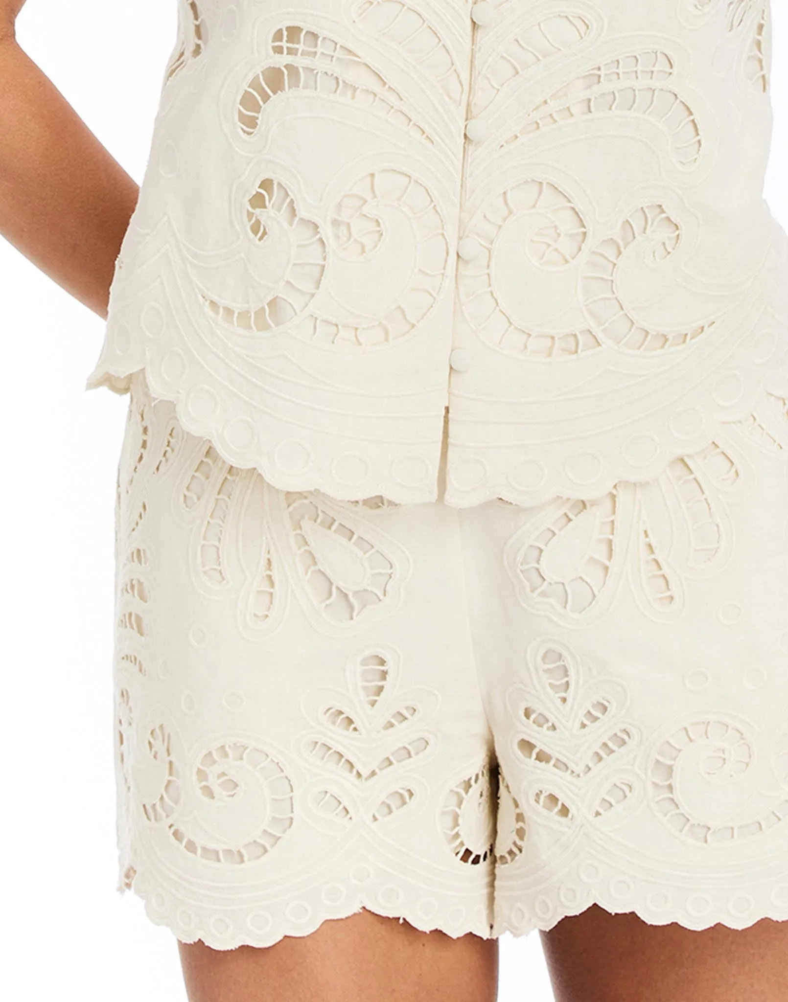 Riviera Lace Short sold by MESTIZA product image thumbnail 4