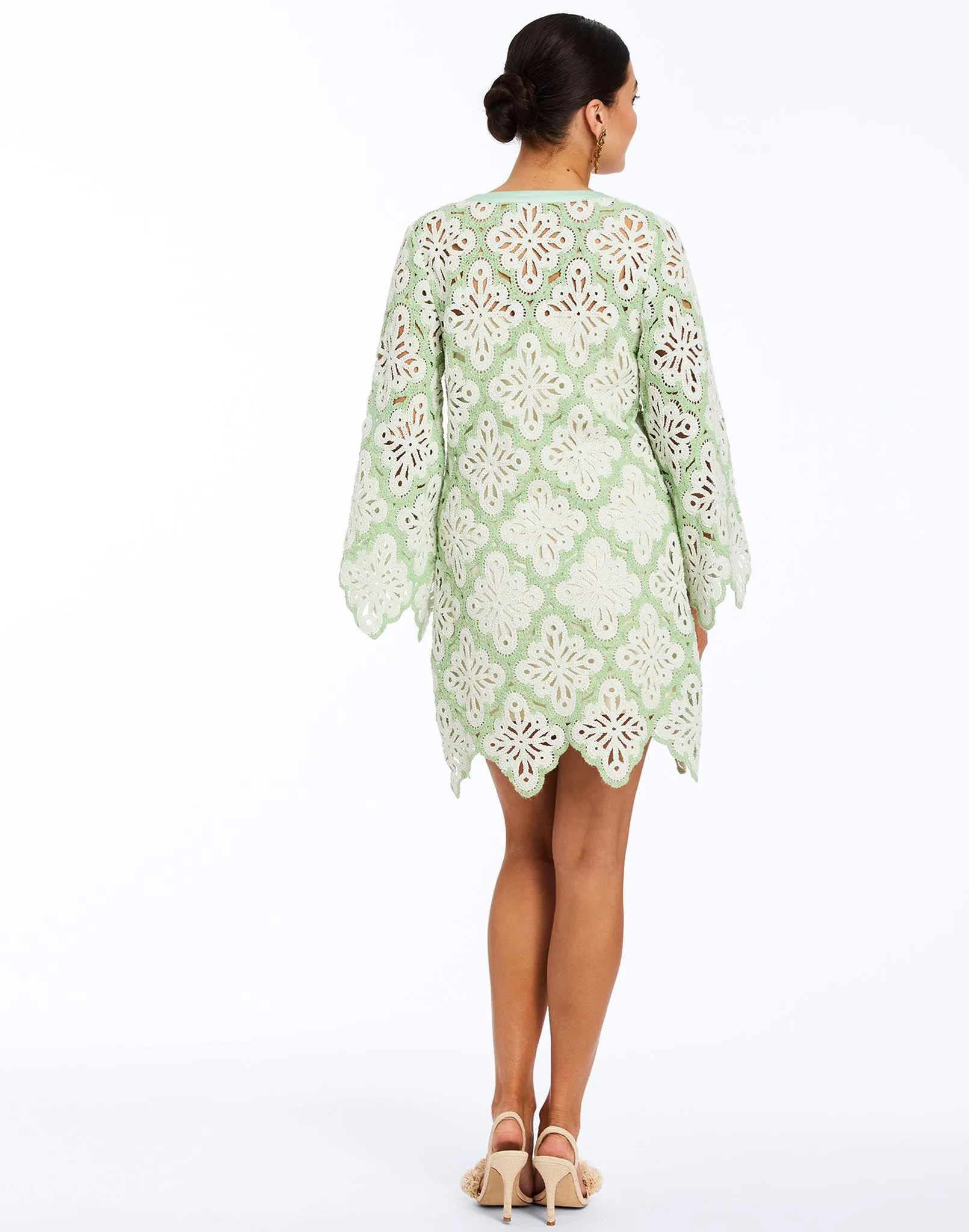 Palermo Crochet Mini Dress sold by MESTIZA product image thumbnail 4