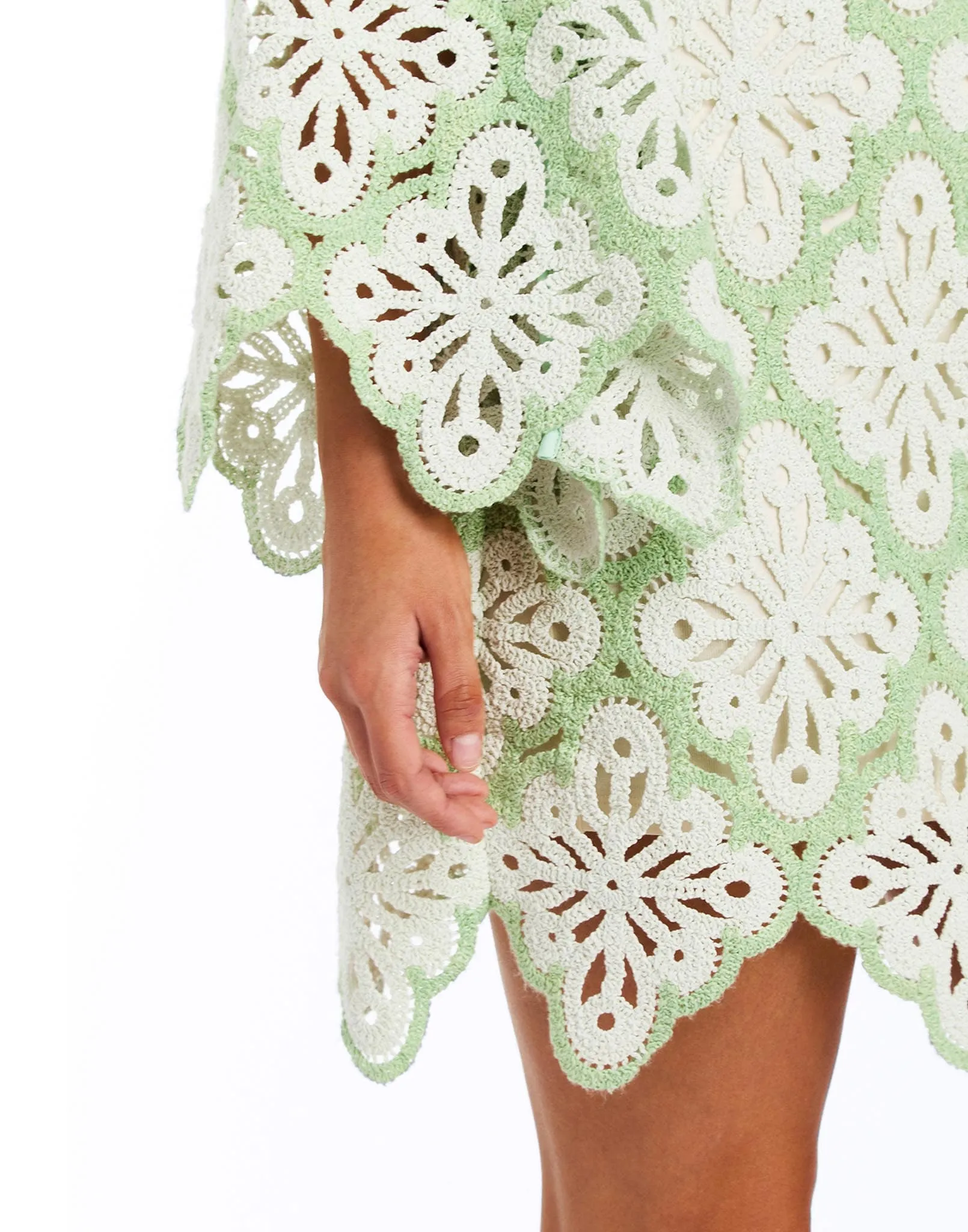 Palermo Crochet Mini Dress sold by MESTIZA product image thumbnail 2