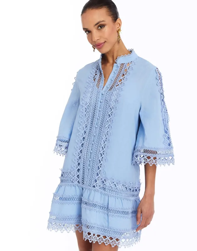 Goldie Lace Mini Dress sold by MESTIZA