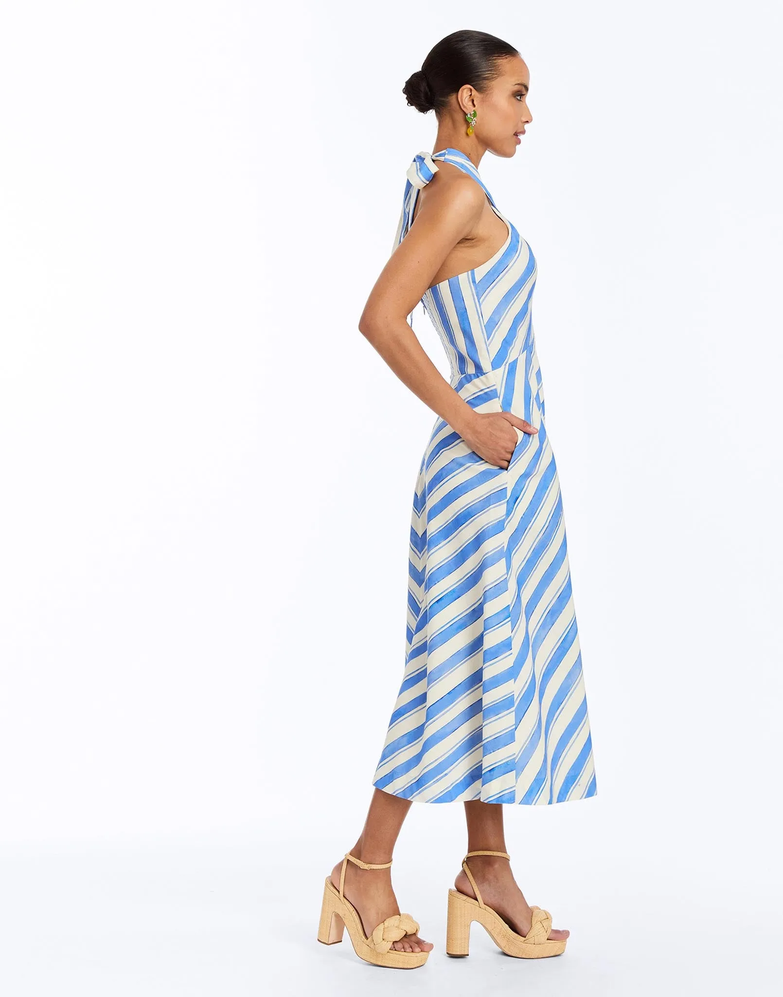 Copacabana Halter Midi Dress sold by MESTIZA product image thumbnail 5