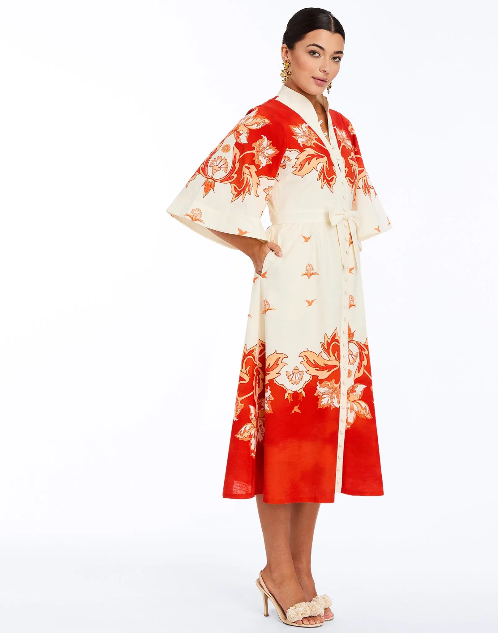 Carmen Midi Dress sold by MESTIZA