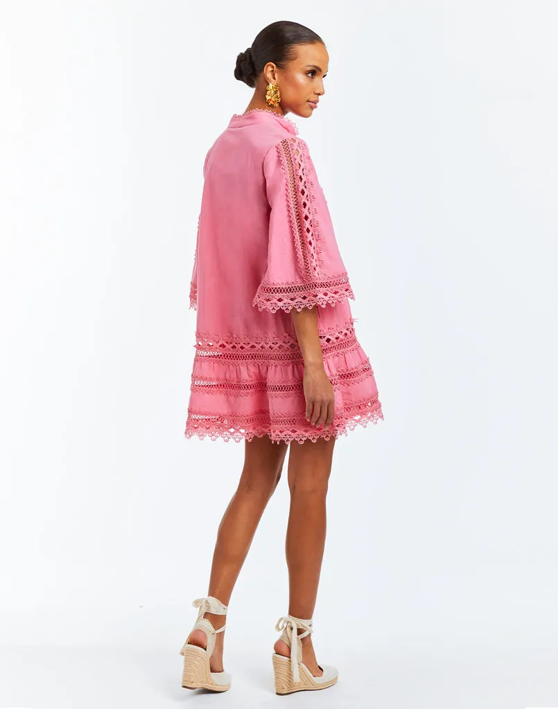 Goldie Lace Mini Dress sold by MESTIZA product image thumbnail 5