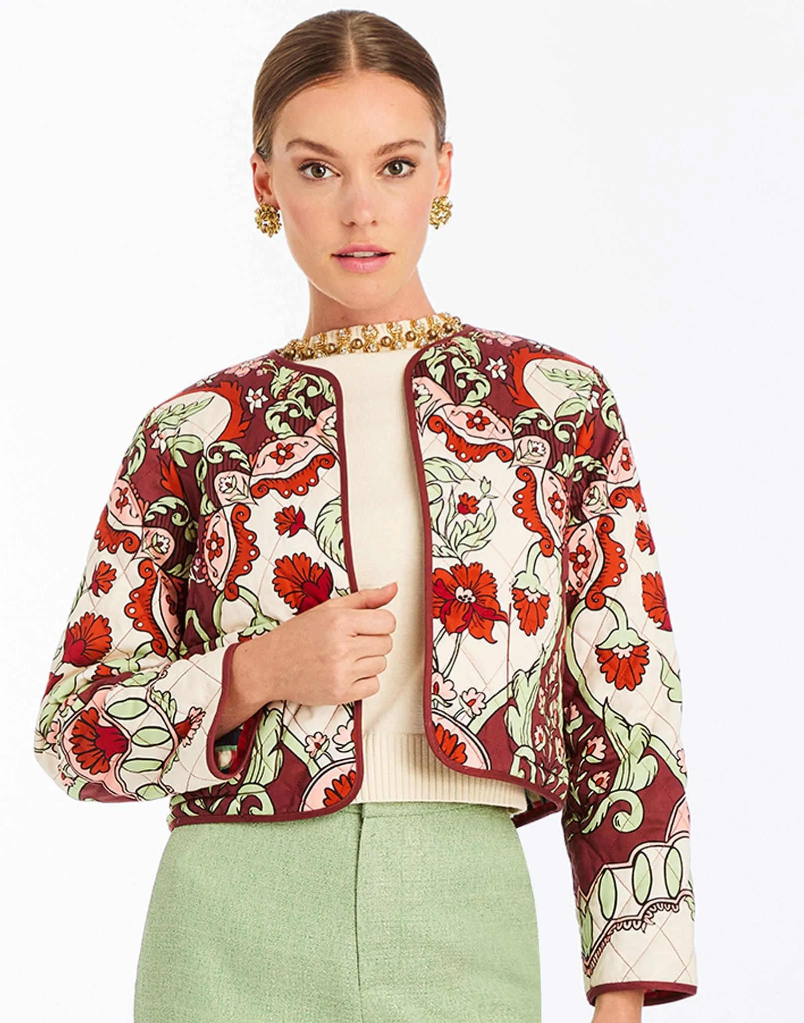 Este Convertible™ Quilted Jacket sold by MESTIZA