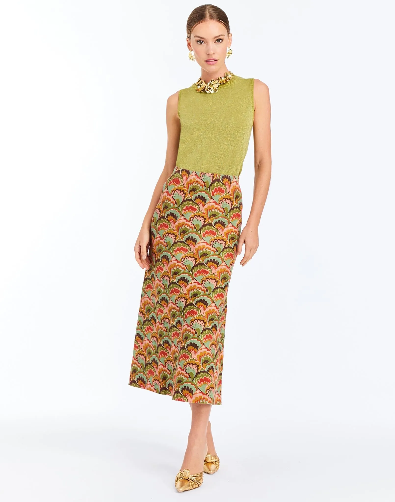 Soho Metallic Knit Top sold by MESTIZA product image thumbnail 2