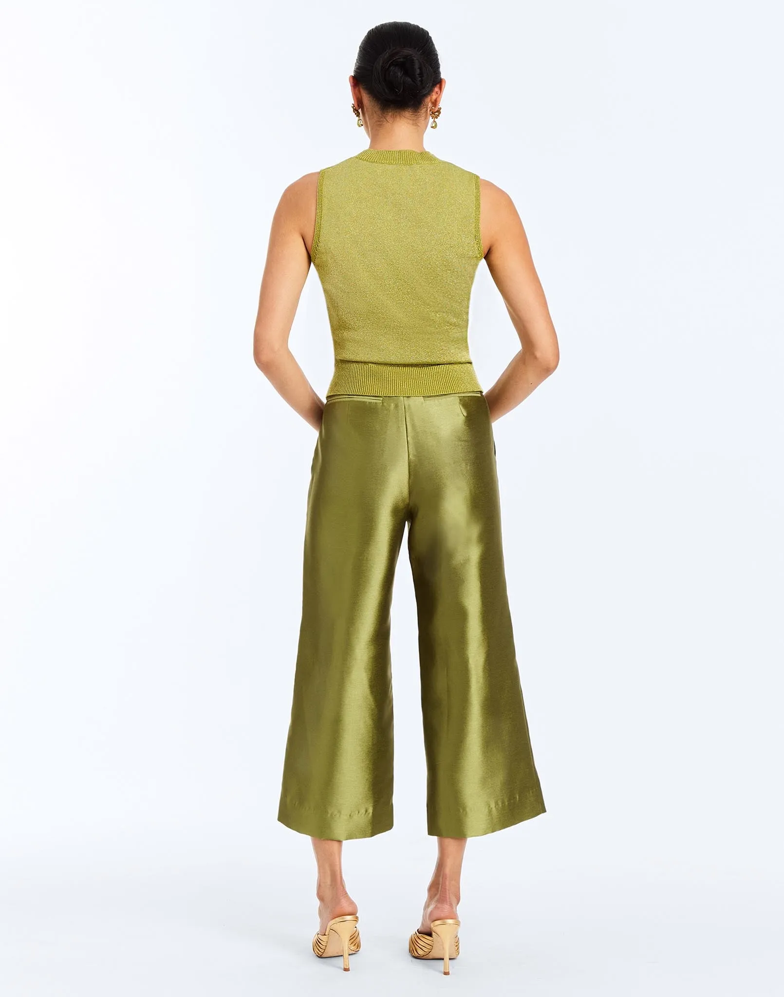 Soho Metallic Knit Top sold by MESTIZA product image thumbnail 4