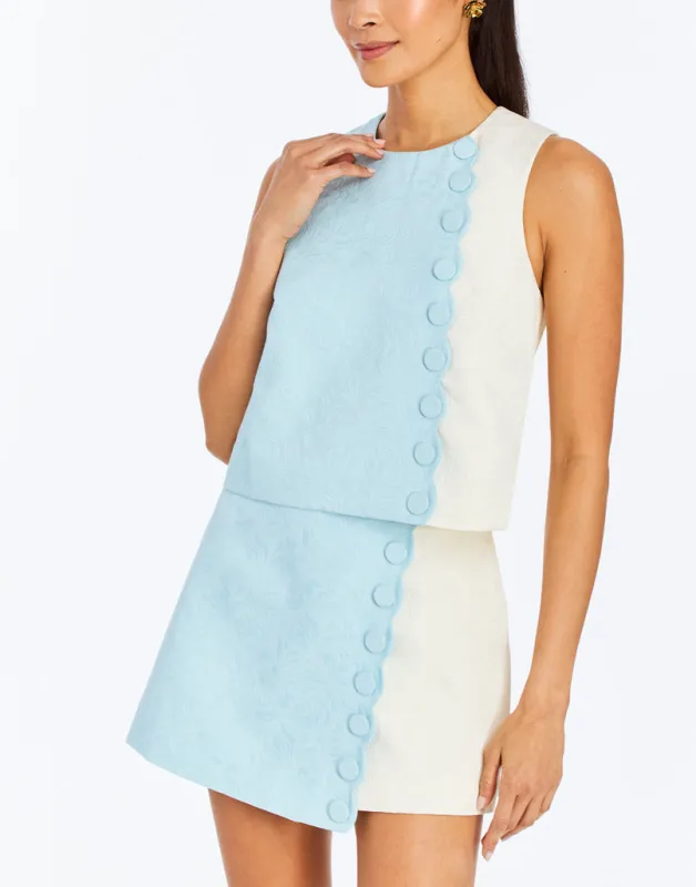 Etta Scallop Skort SMS sold by MESTIZA
