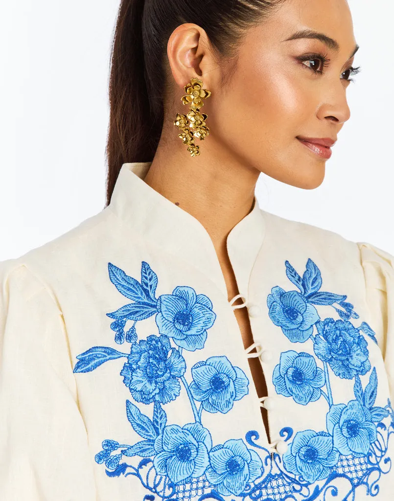 Elliana Barong Mini Dress SMS sold by MESTIZA product image thumbnail 3