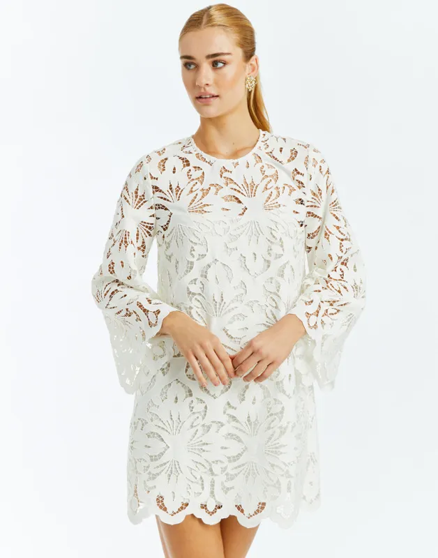 Mira Lace Mini Dress - SLIP NOT INCLUDED SMS sold by MESTIZA