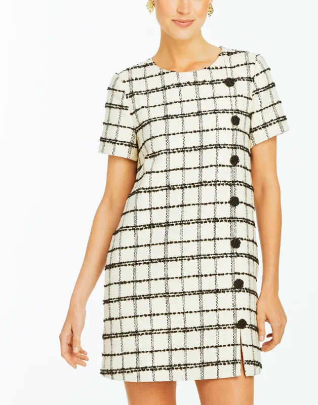 Isolde Mini Dress - NO BLACK BUTTONS SMS sold by MESTIZA
