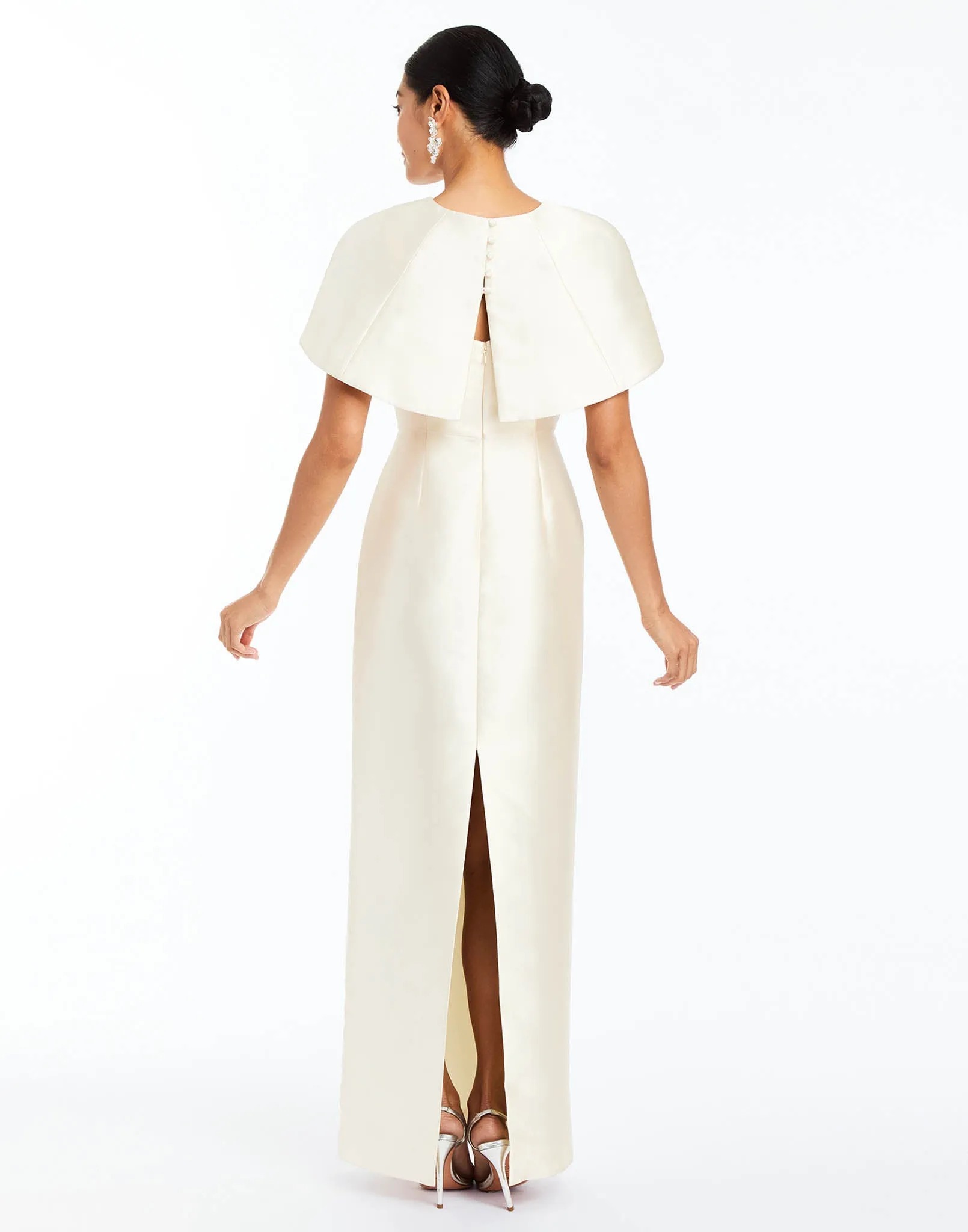 Eve Convertible™ Cape Gown sold by MESTIZA product image thumbnail 4