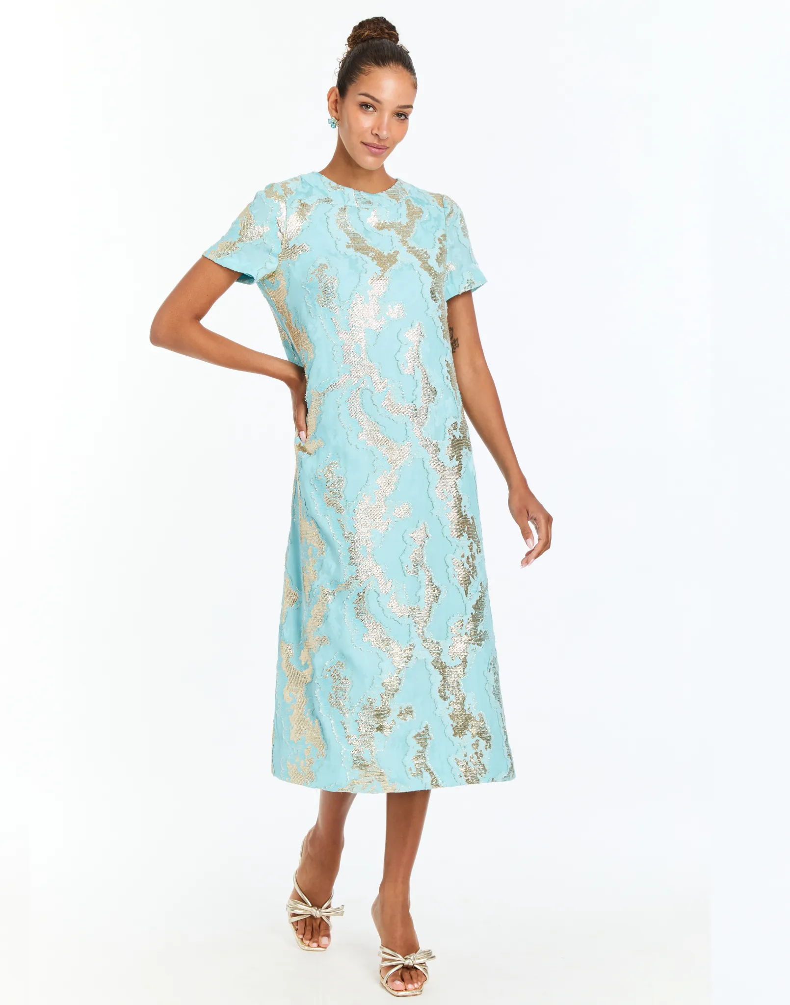 Adria Midi Dress SMS sold by MESTIZA