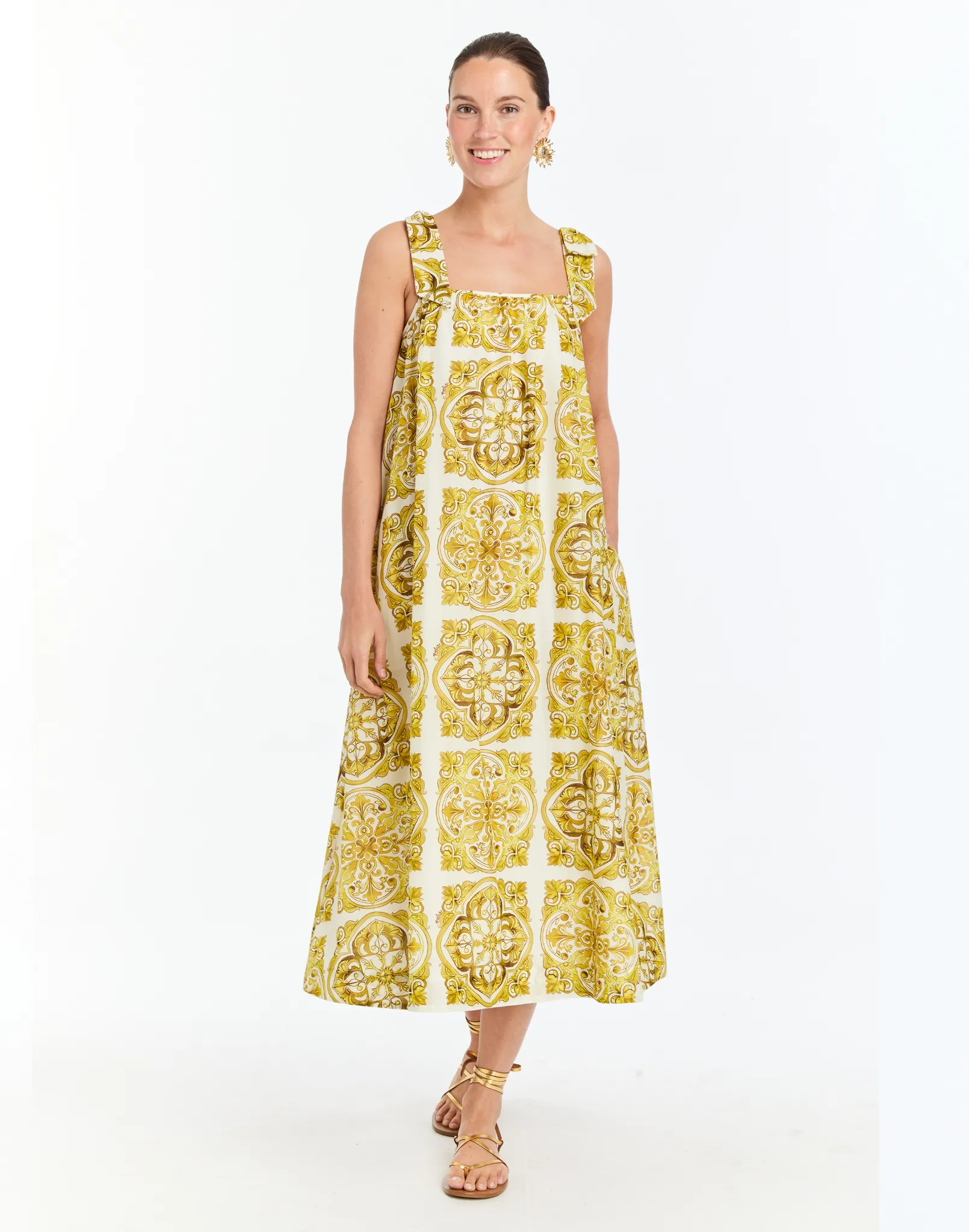 Solenn Midi Dress SMS sold by MESTIZA